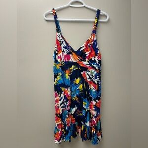 George Midi Multicoloured Summer Dress